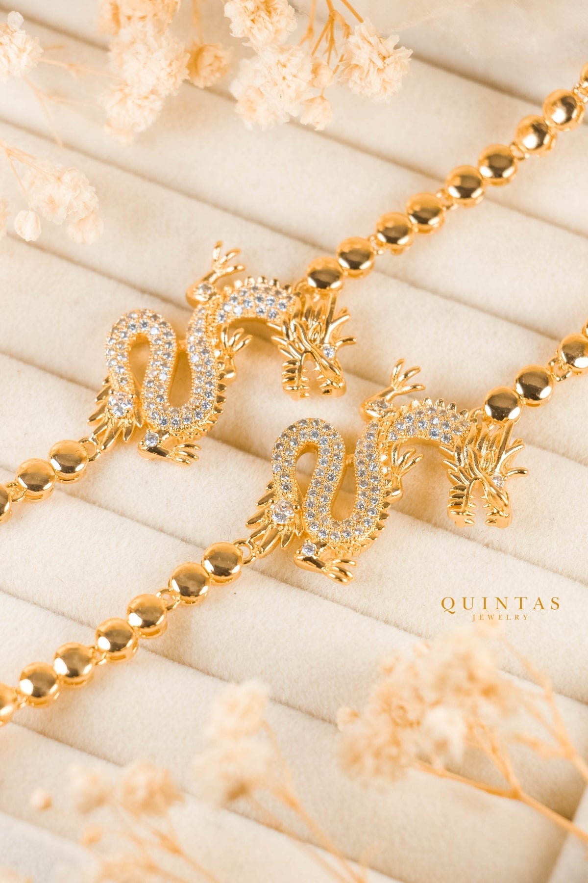 Ember Dragon Elegance Bracelet