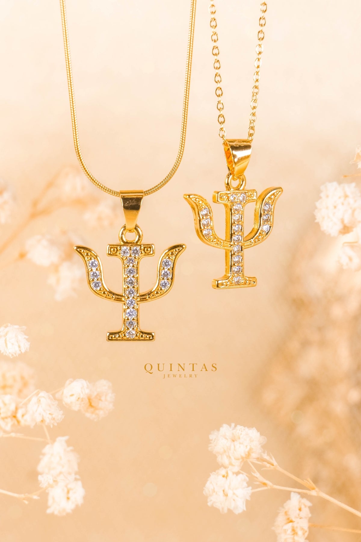Psychology Psi Necklace
