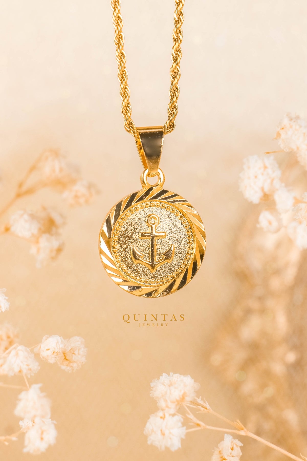 Anchor Valor Rope Necklace