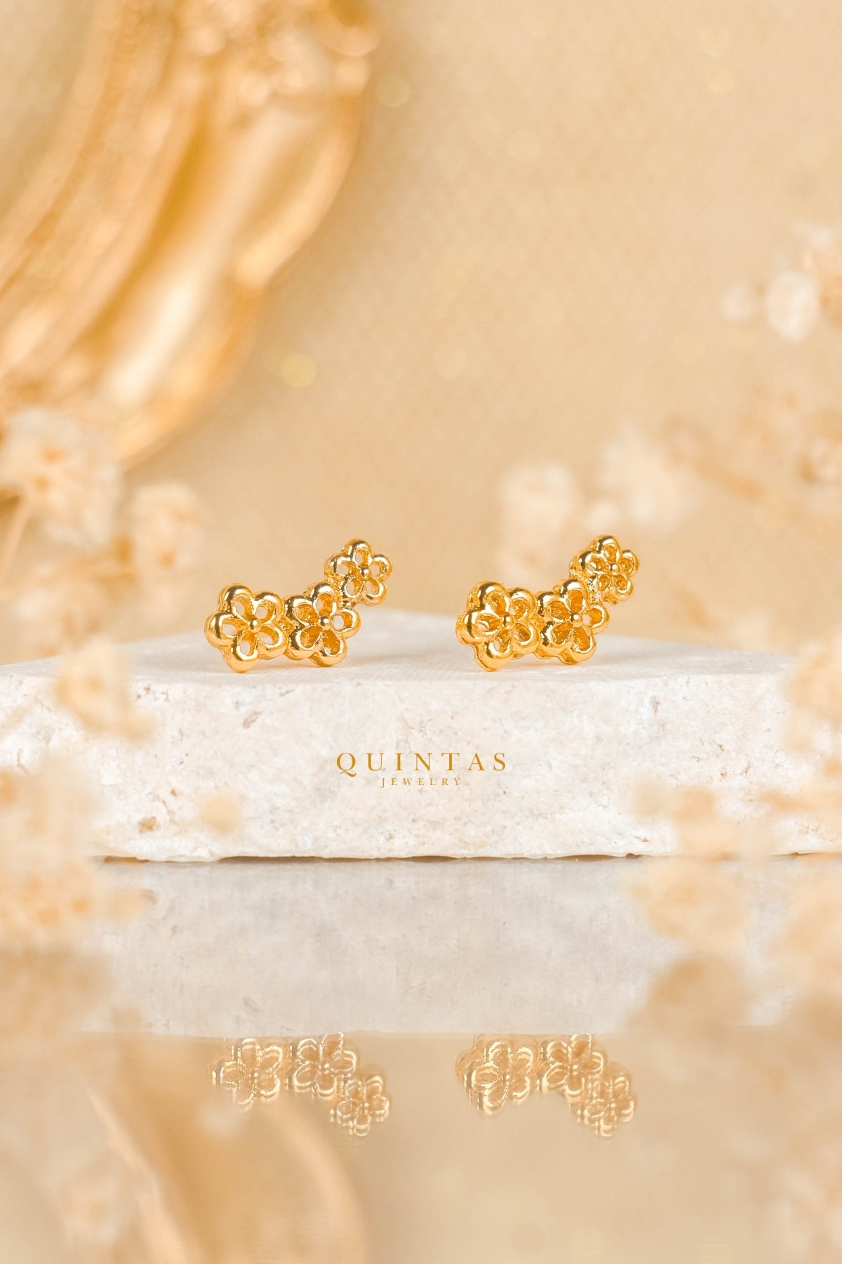Althea Floral Stud Earrings