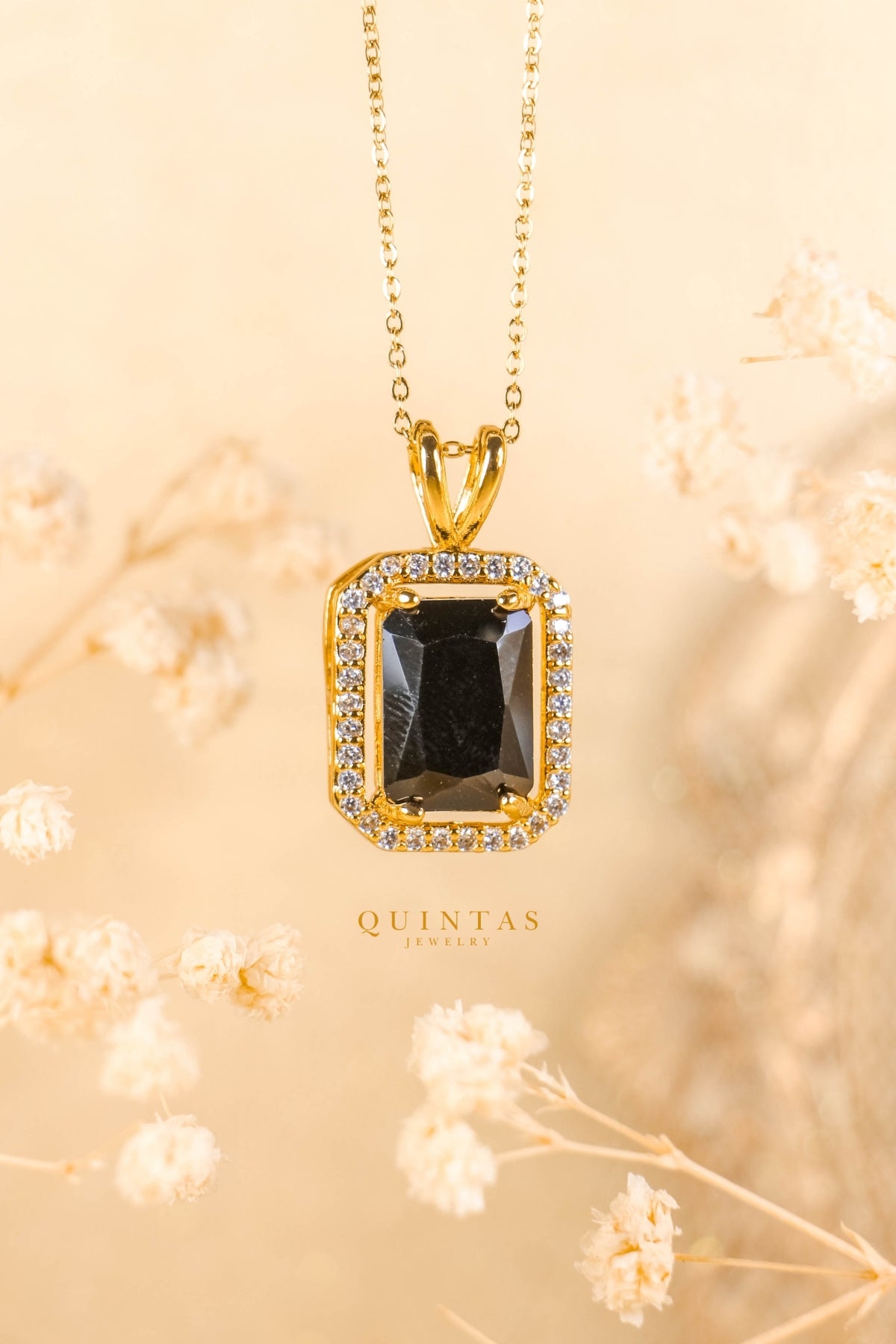 Classic Black Onyx Necklace
