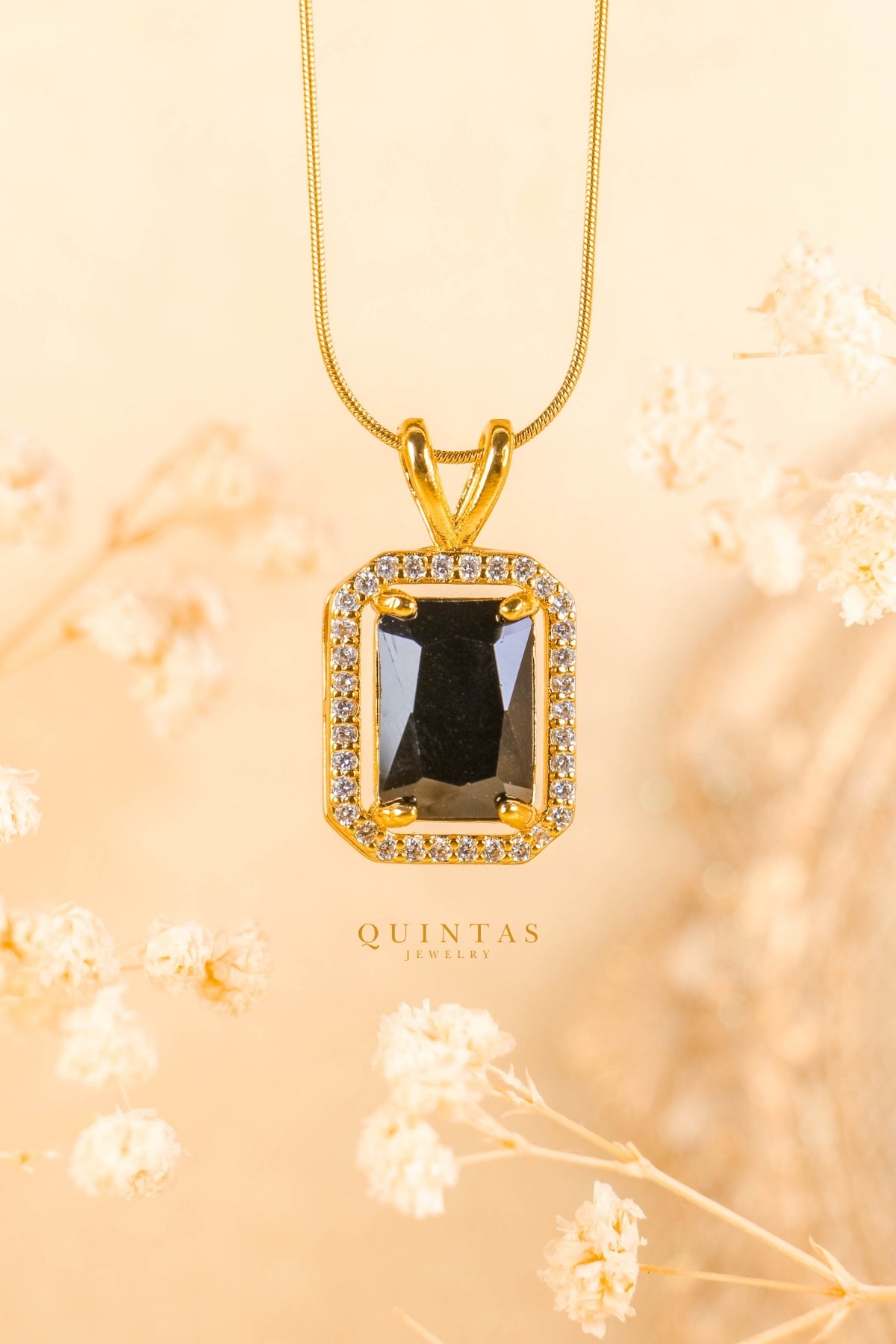 Classic Black Onyx Necklace
