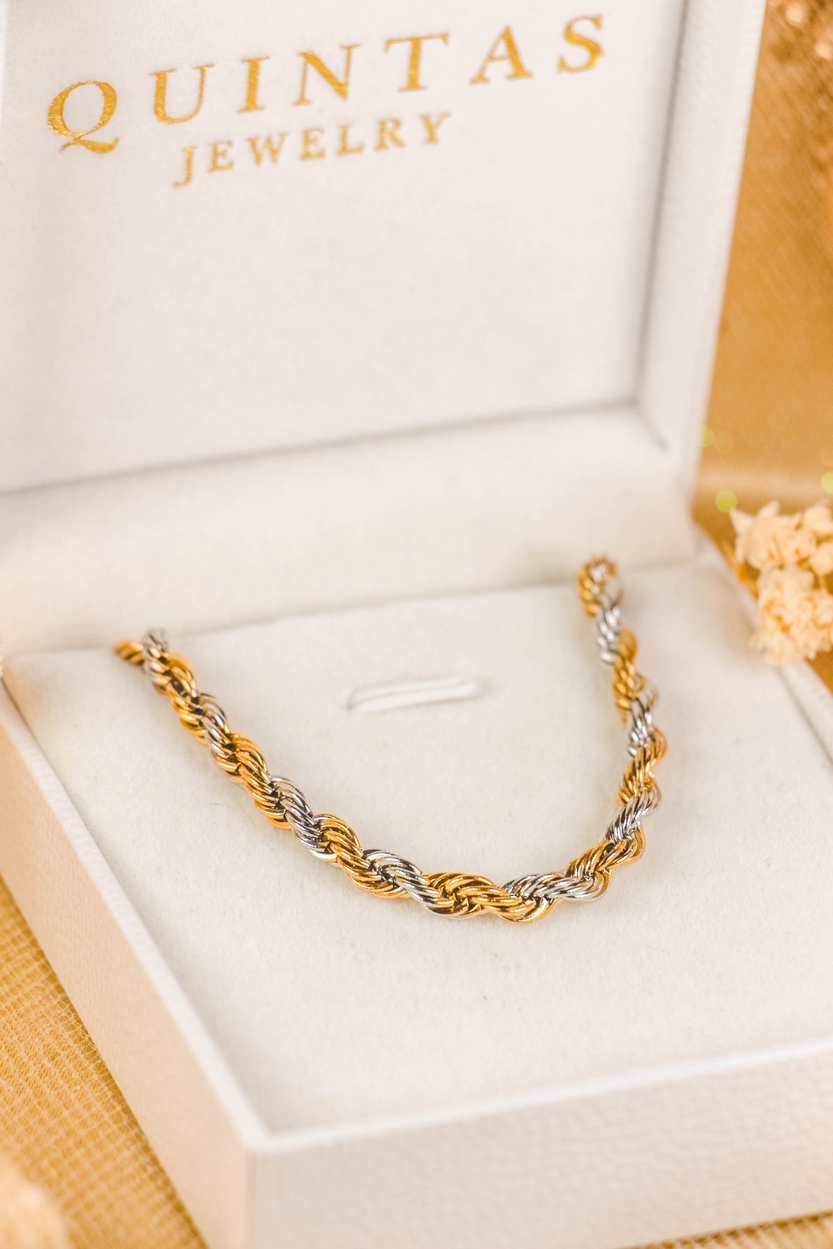 Two-Toned Rope Bracelet