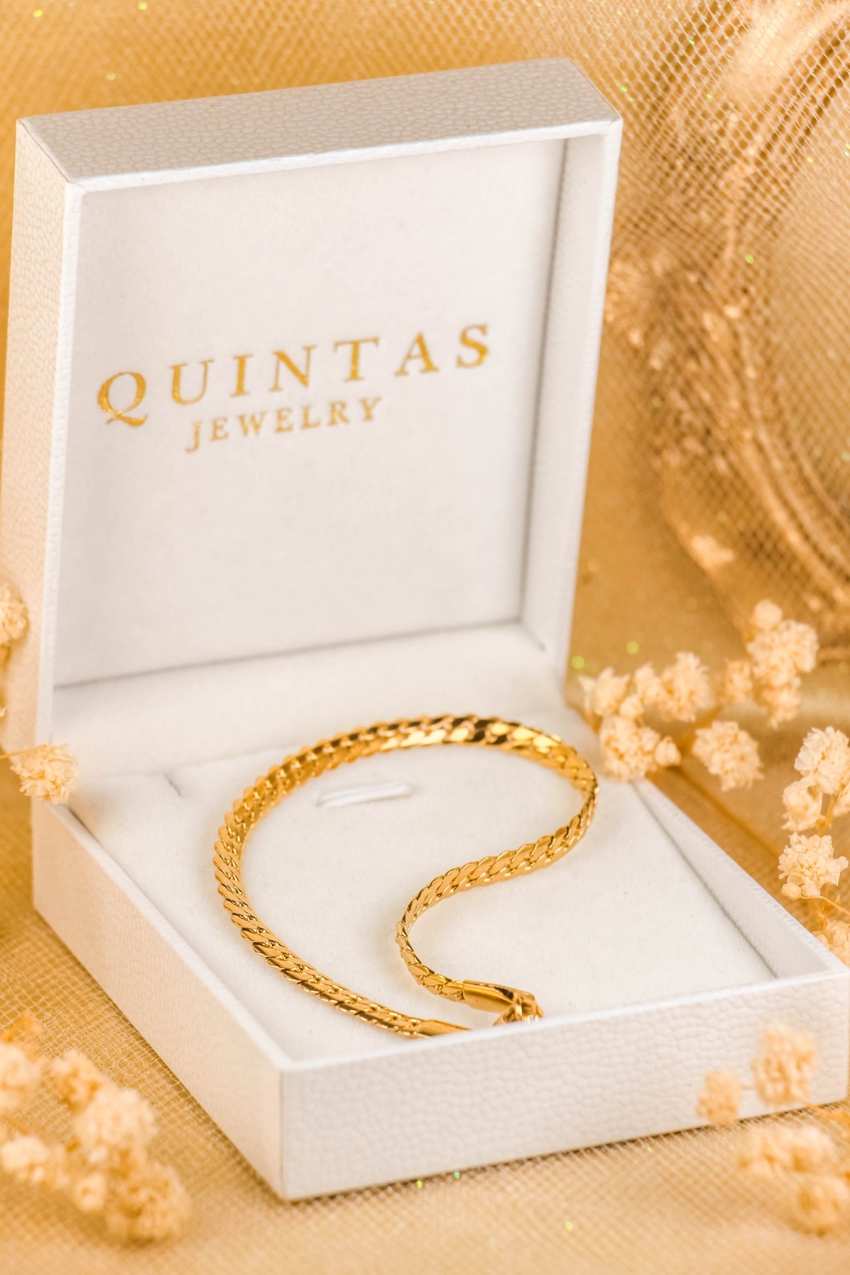 Golden Helix Bracelet