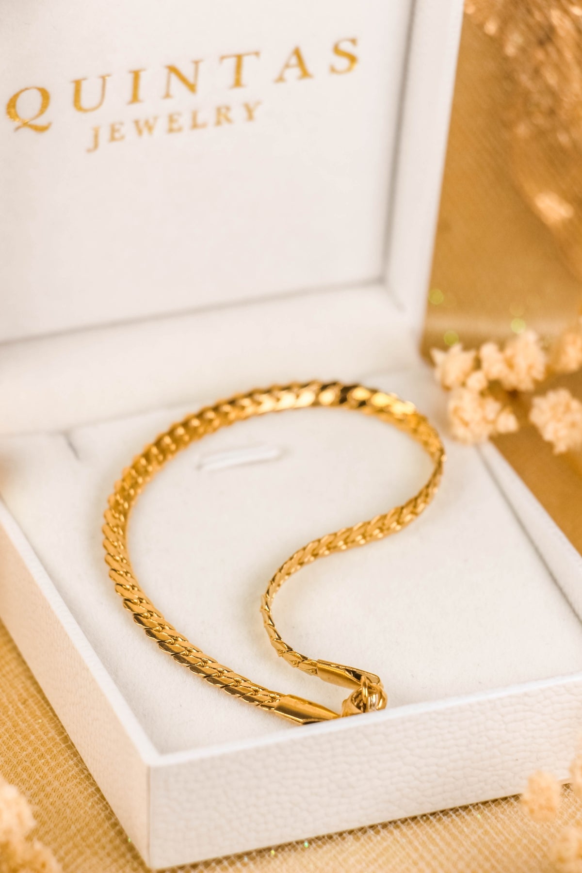 Golden Helix Bracelet