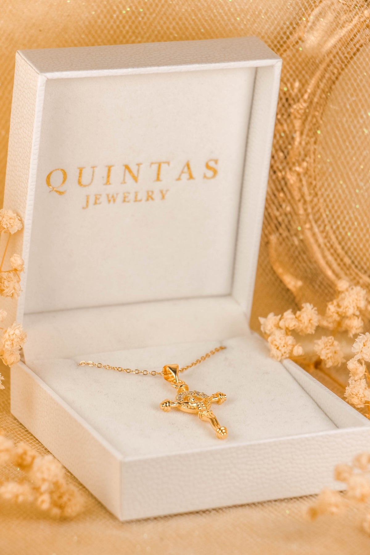 Divine Cross Necklace