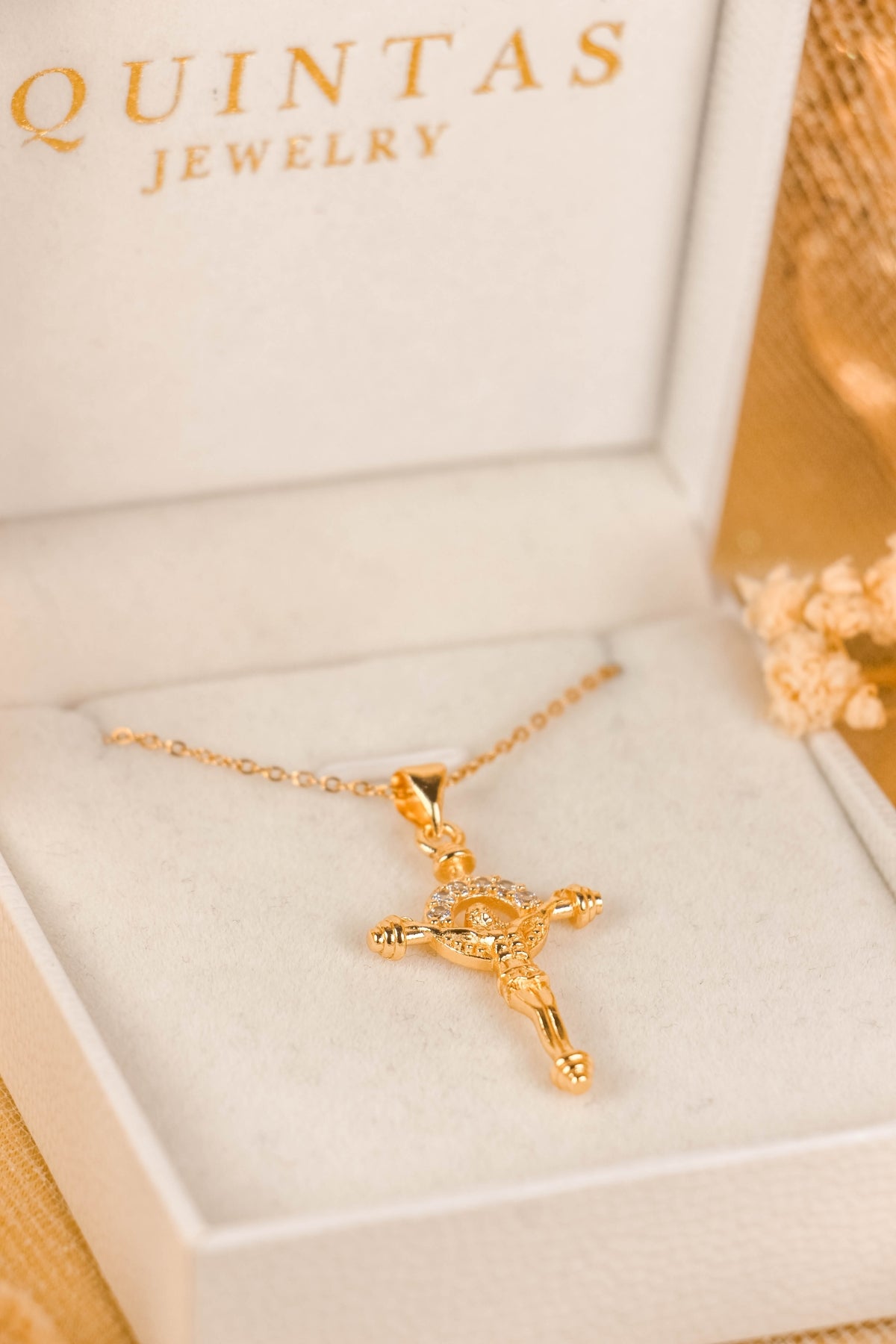 Divine Cross Necklace