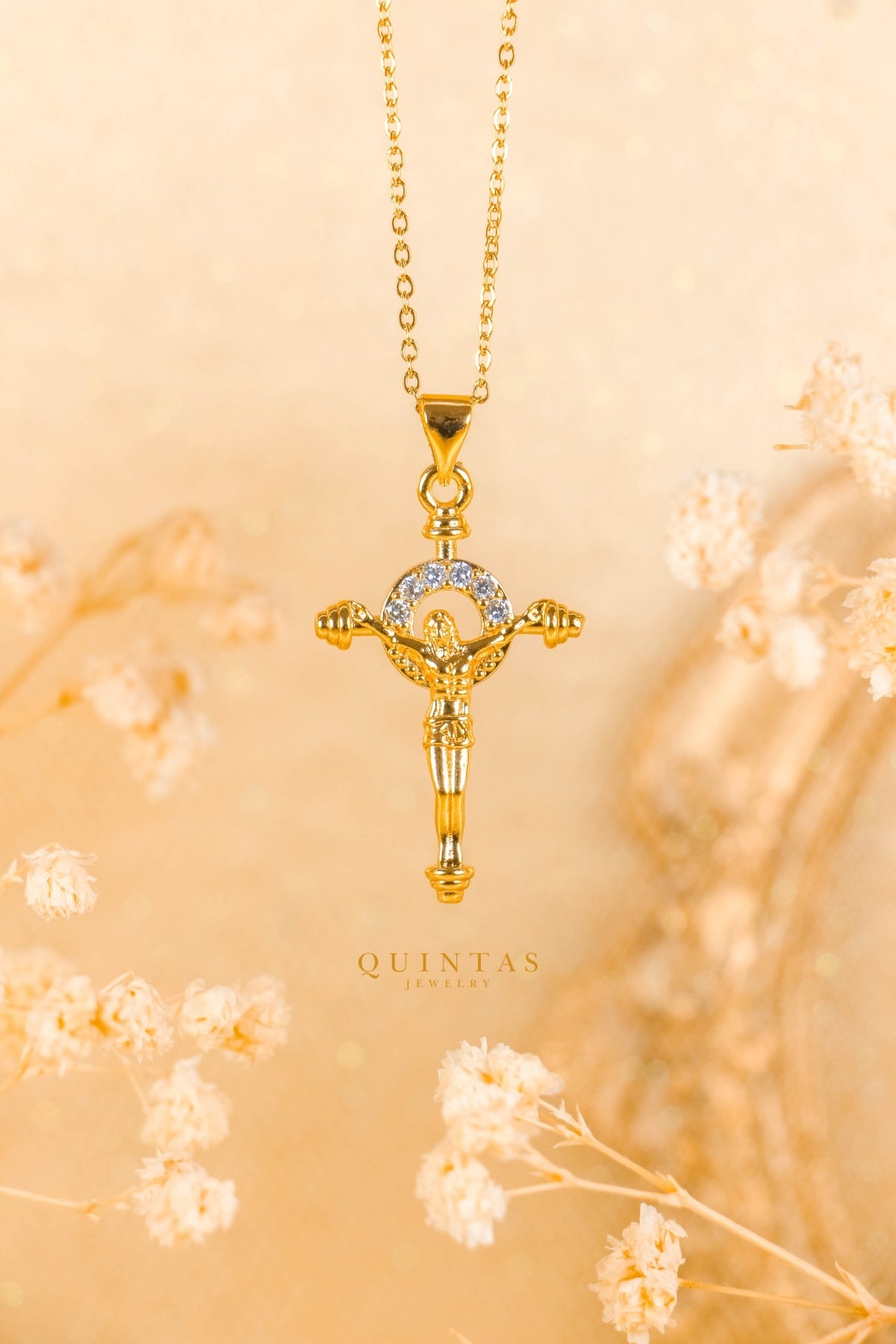 Divine Cross Necklace