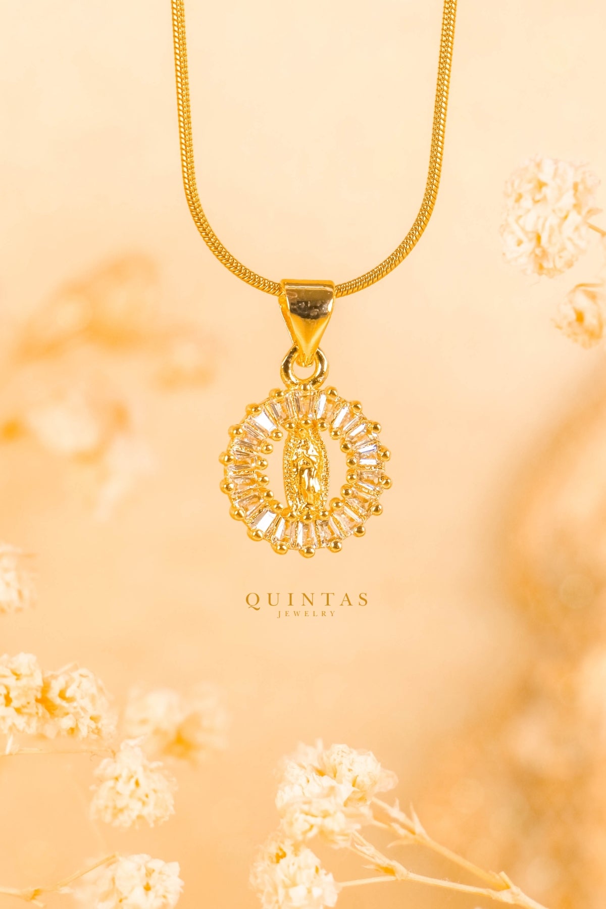 Divine Mary Necklace
