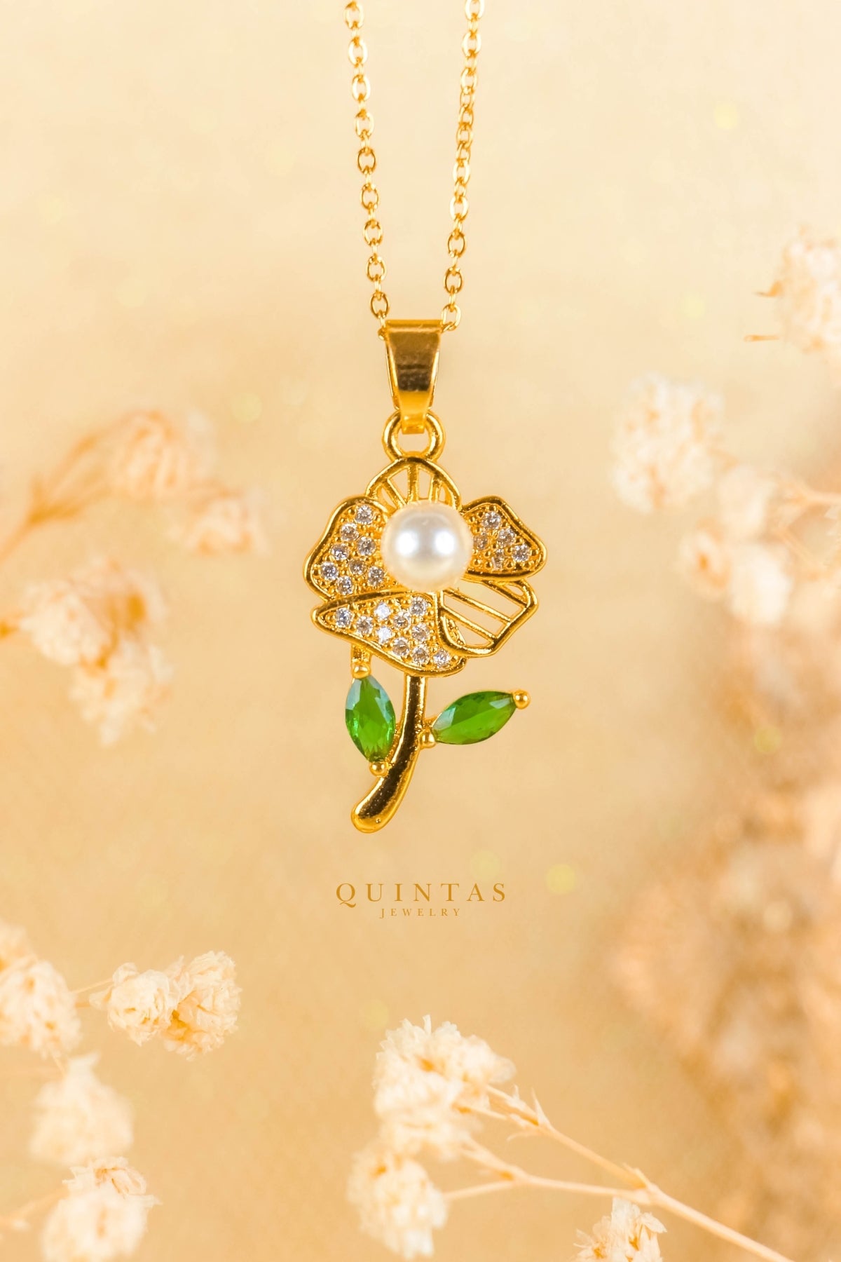 Pearl Flower Bloom Necklace