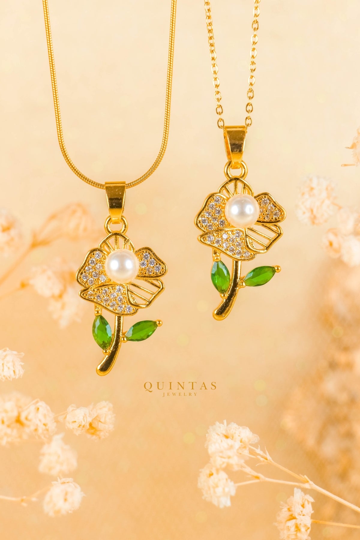 Pearl Flower Bloom Necklace