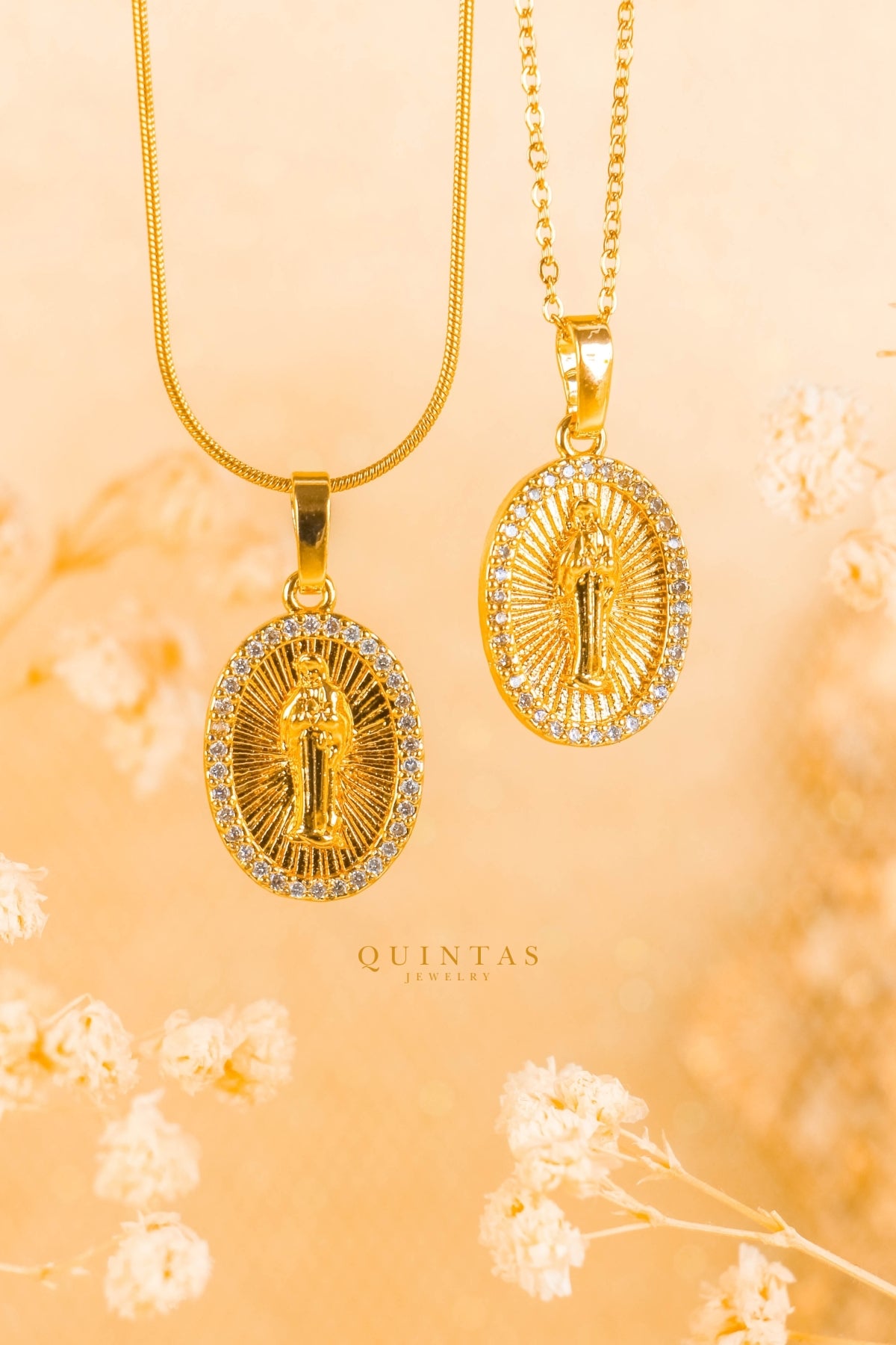 Mama Mary Necklace