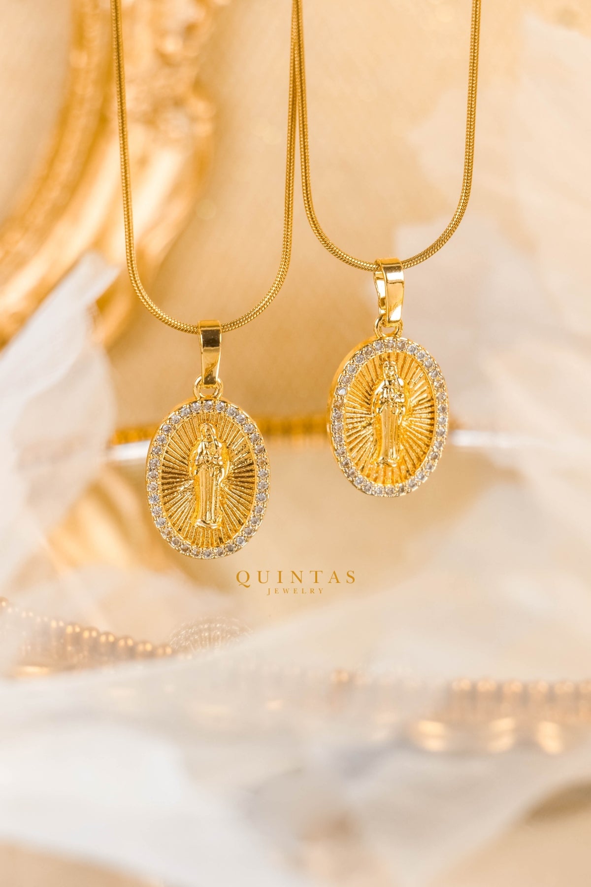 Mama Mary Necklace