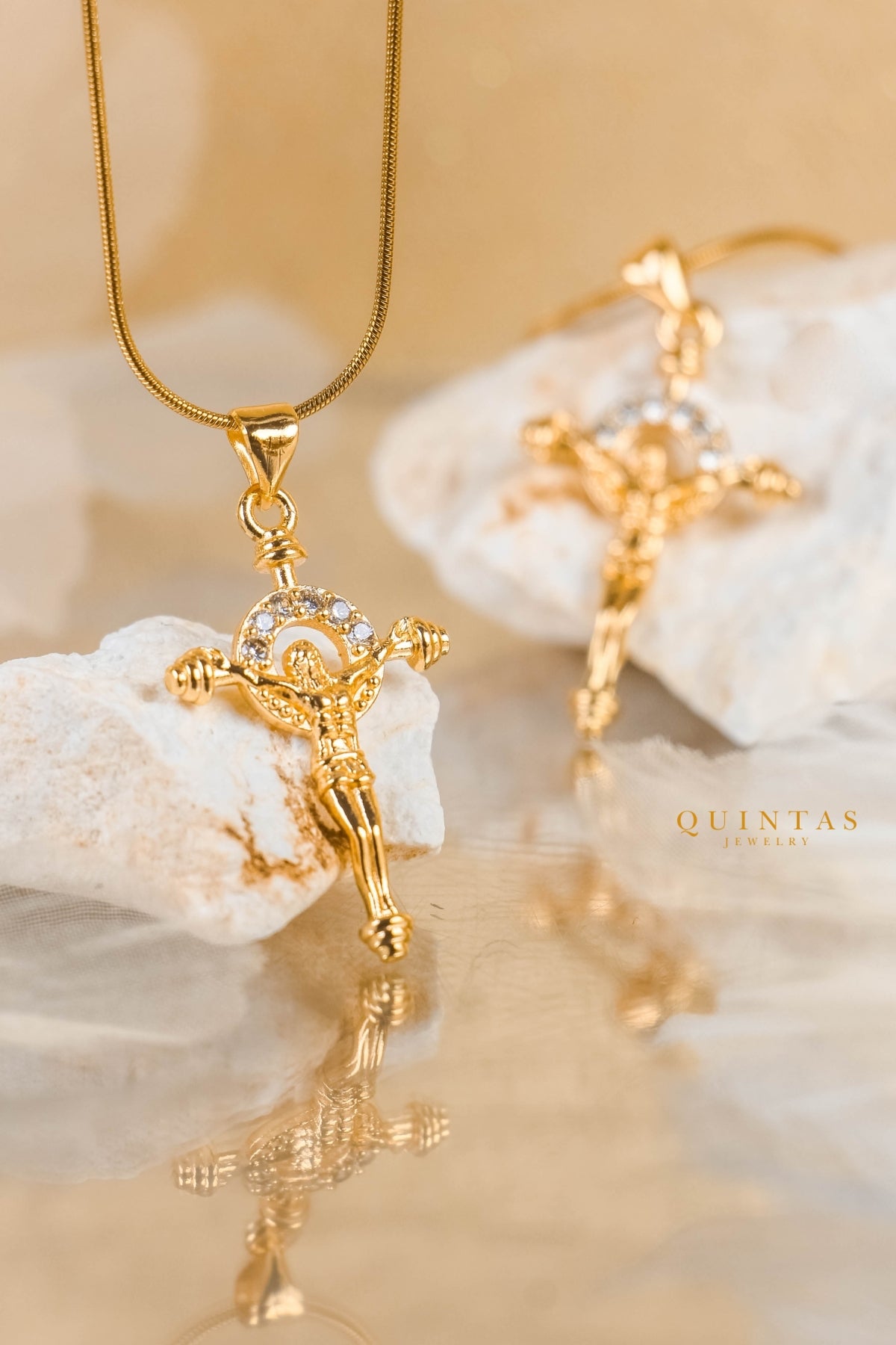 Divine Cross Necklace