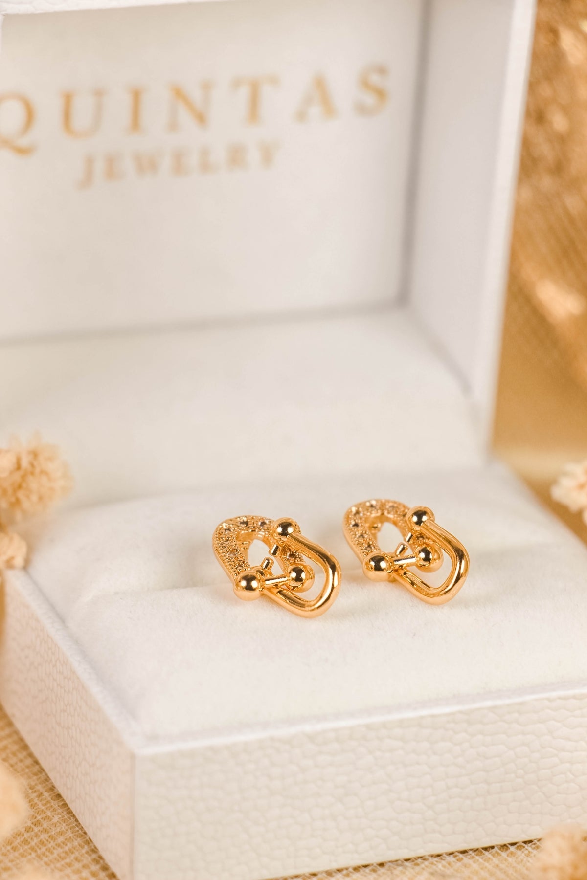 Link Stud Earrings