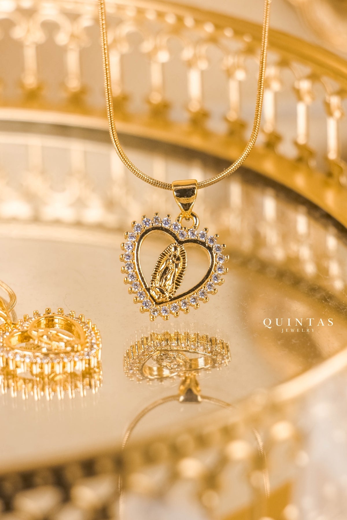 Heart of Mary Necklace