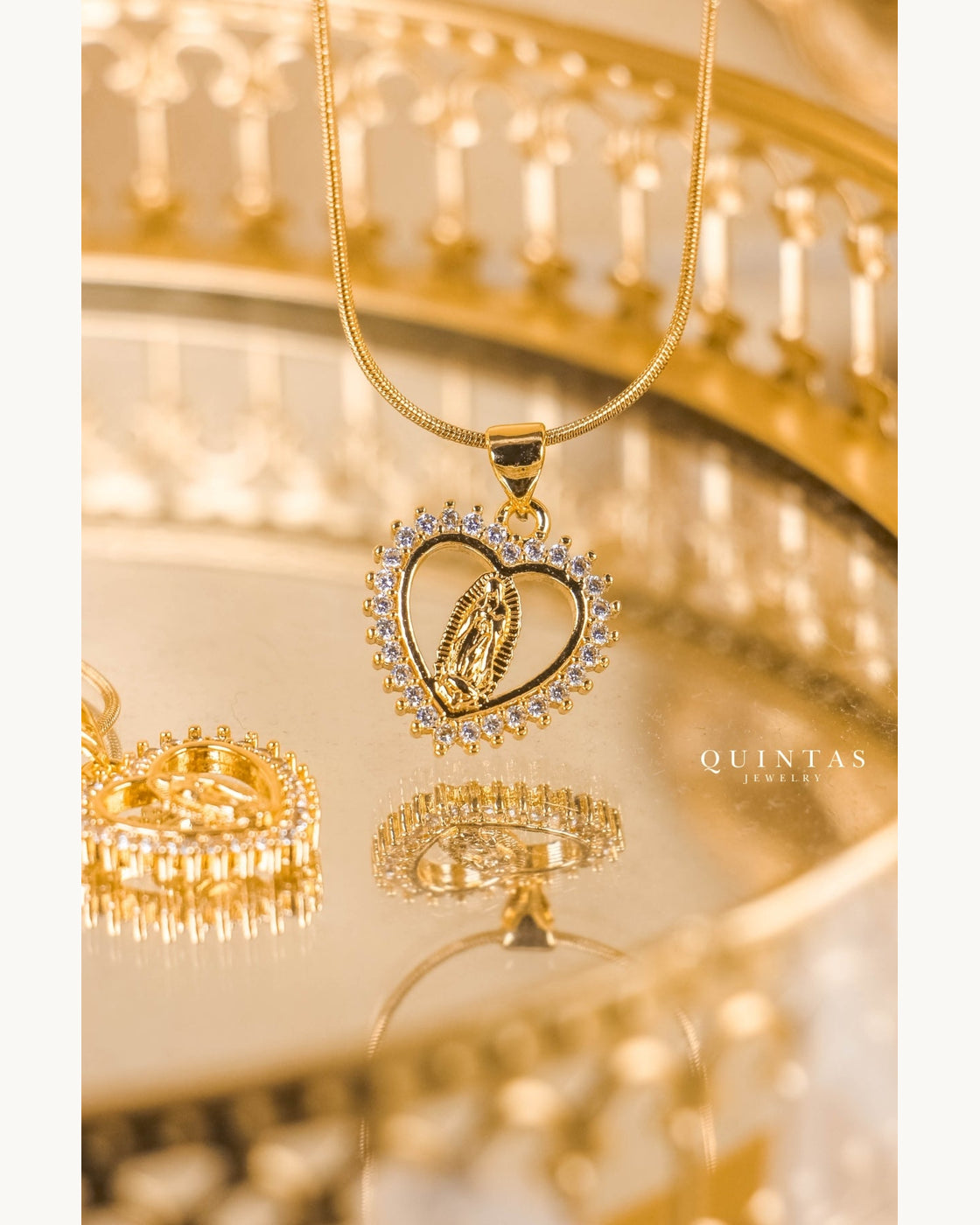 Heart of Mary Necklace