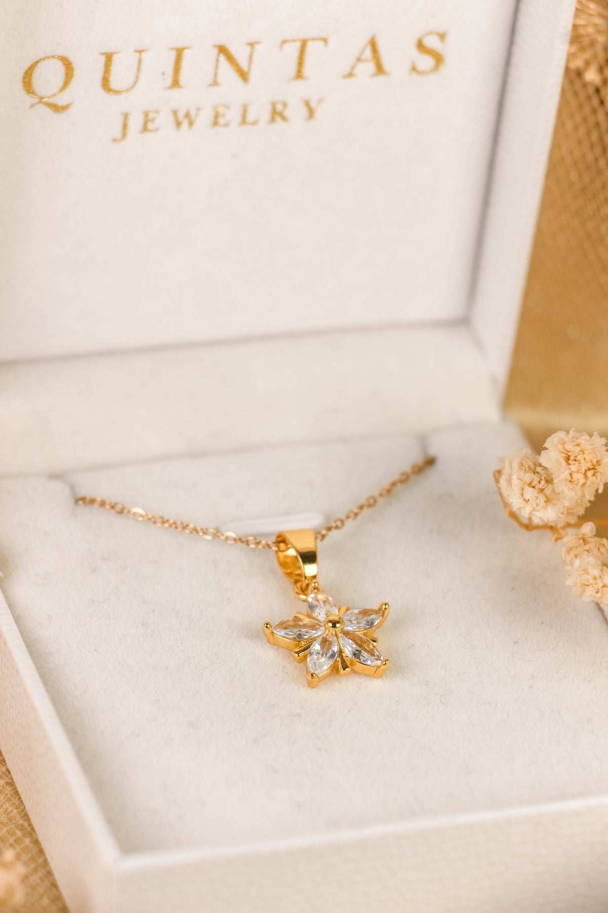 Aurora Light Flower Necklace