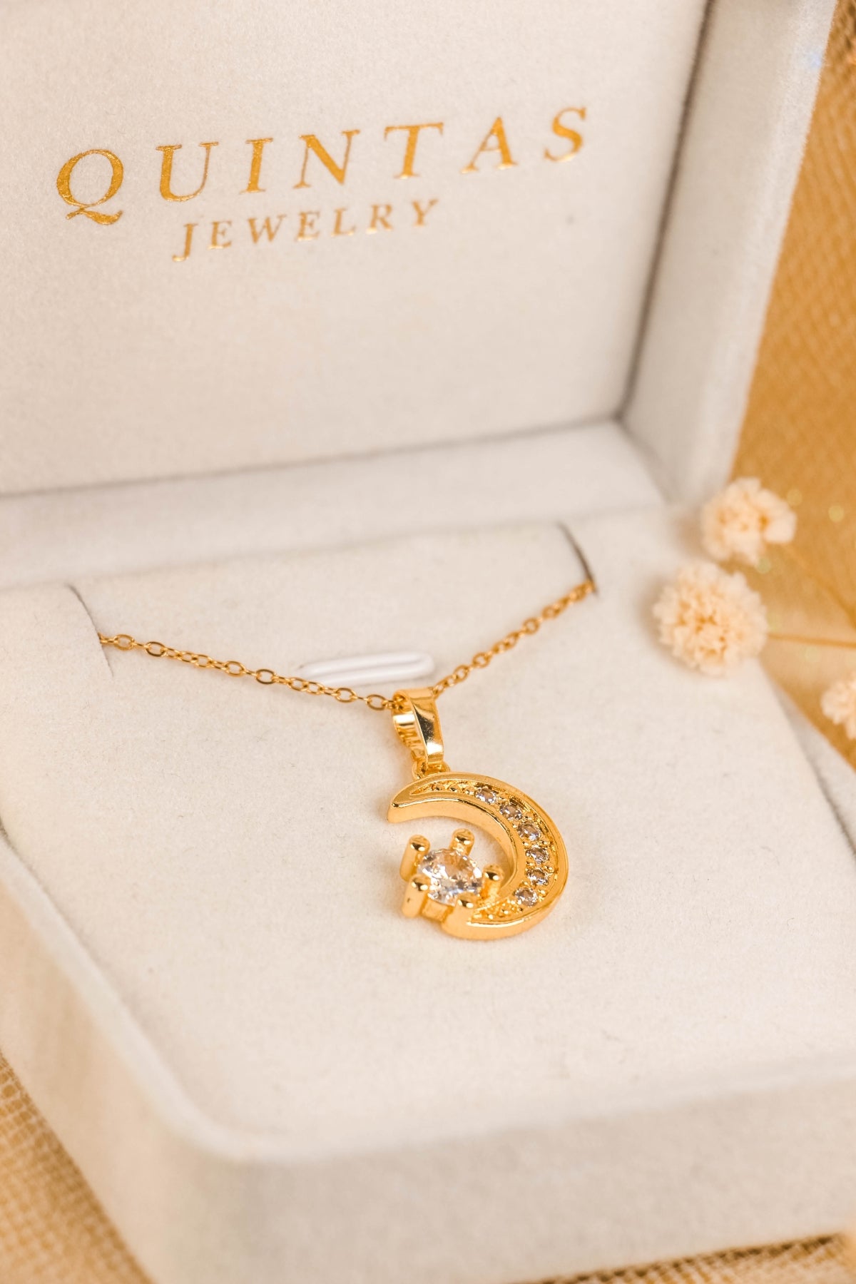 Dreamy Moon and Star Necklace