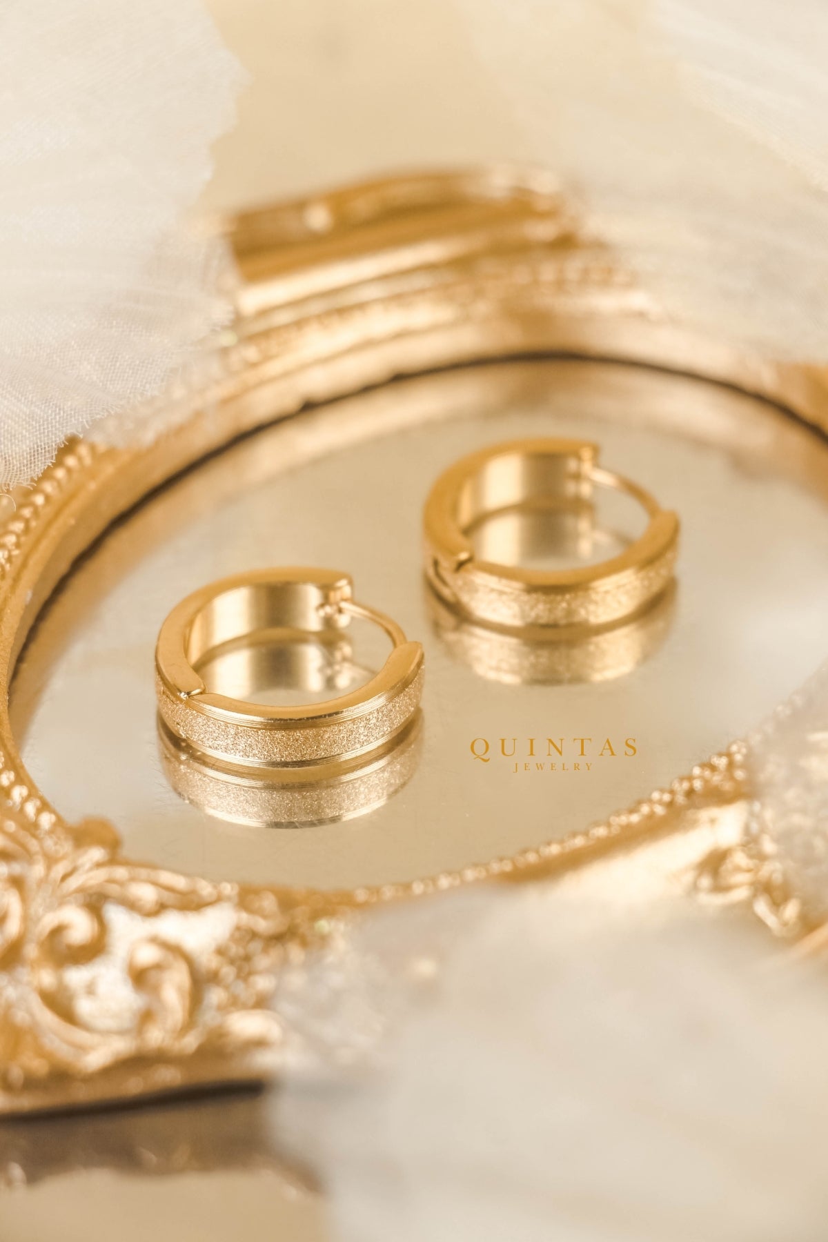 Sparkle Hoop Earrings