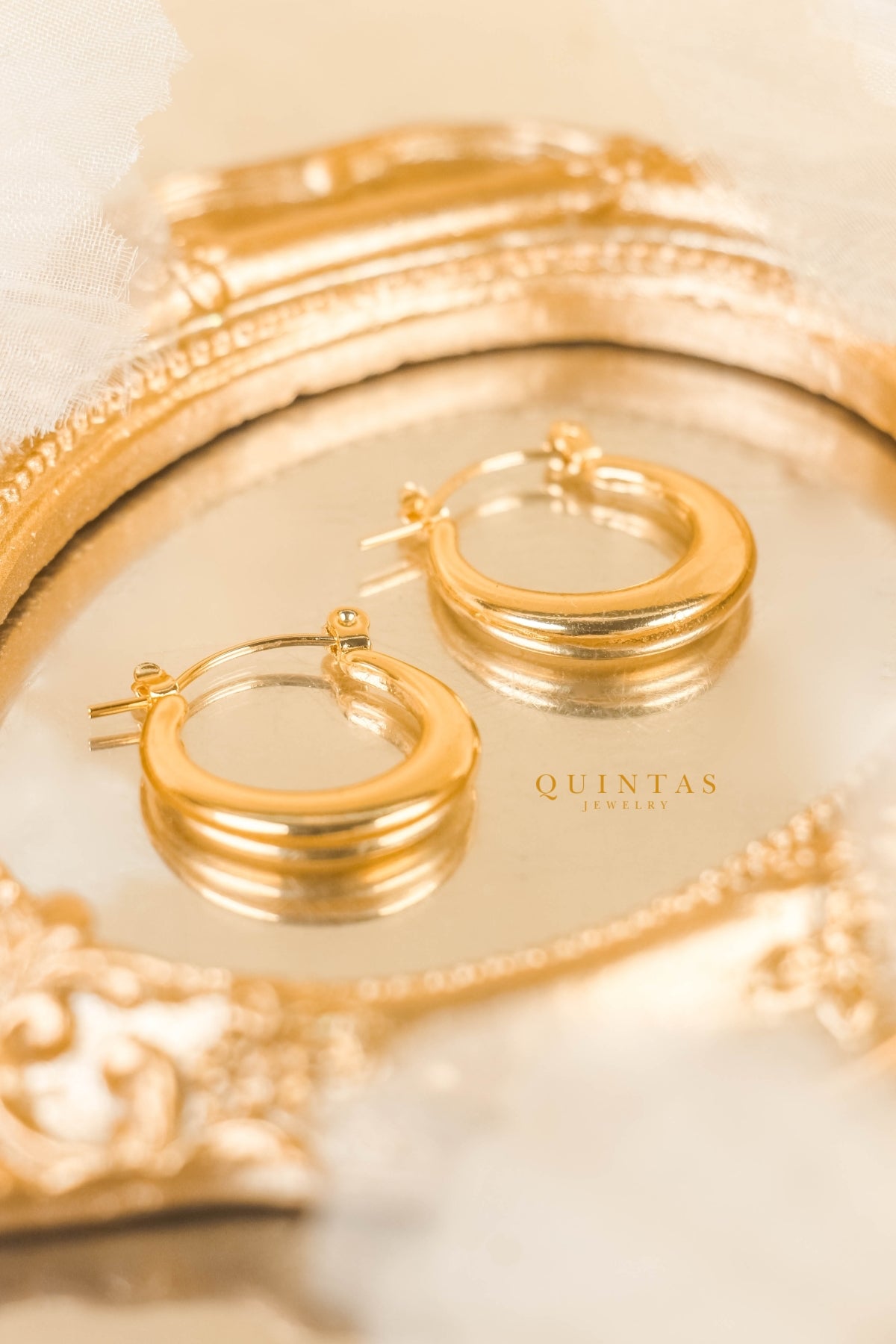 Nala Sleek Hoop Earrings