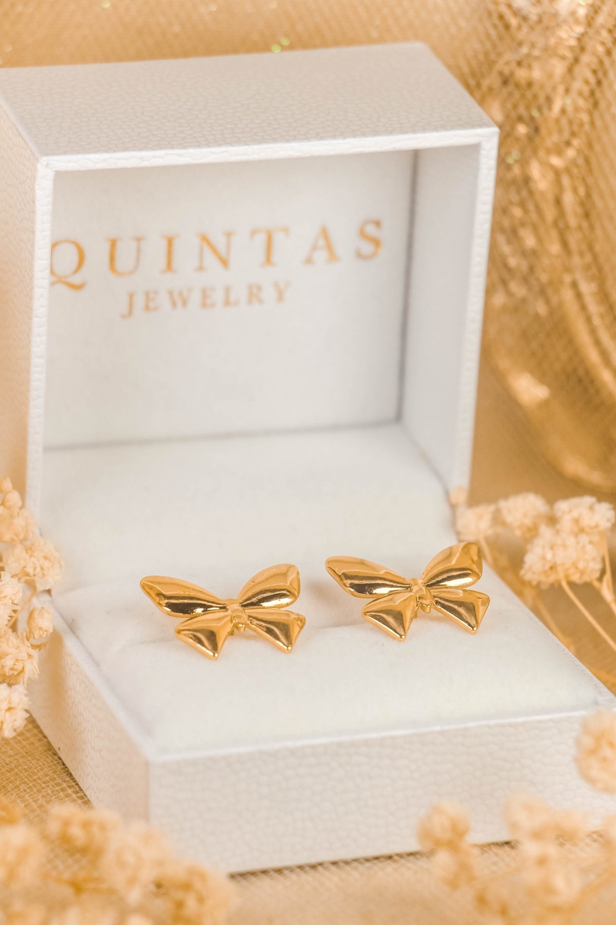 Vespera Butterfly Stud Earrings