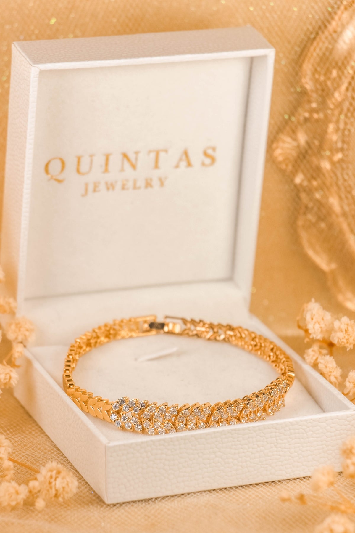 Leaf Diamond Bracelet