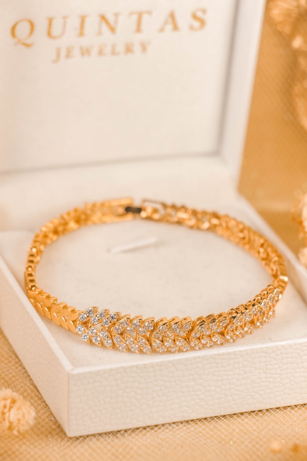 Leaf Diamond Bracelet