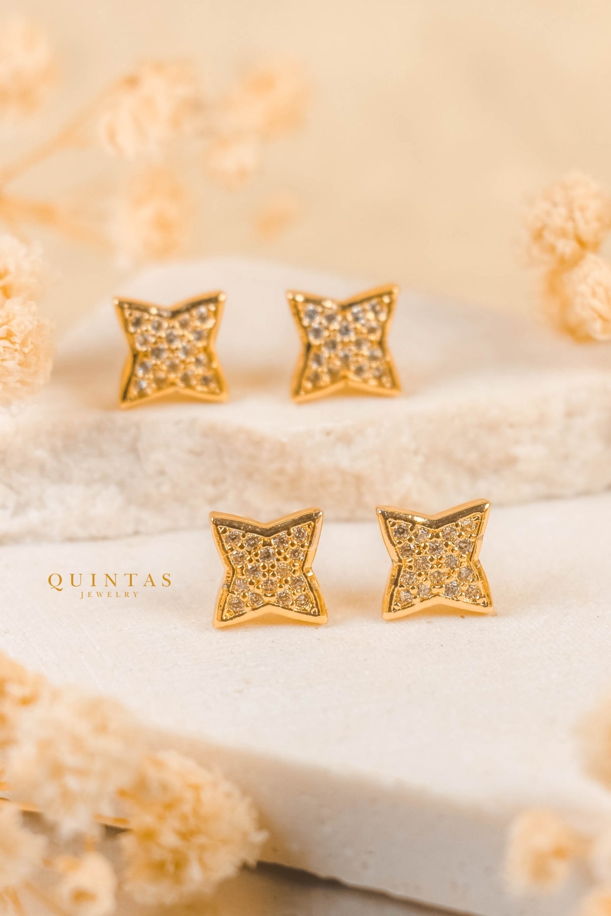 Celestia Star Stud Earrings
