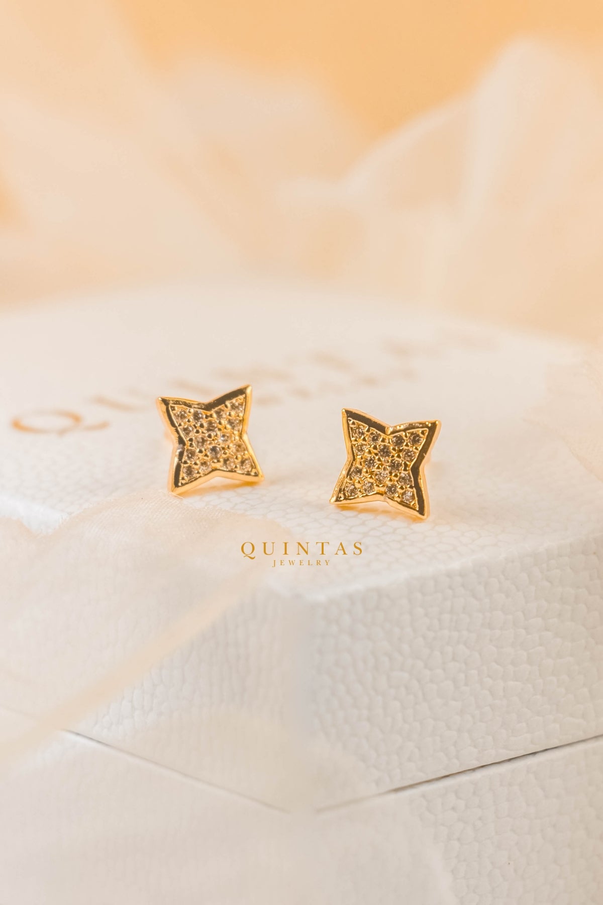 Celestia Star Stud Earrings