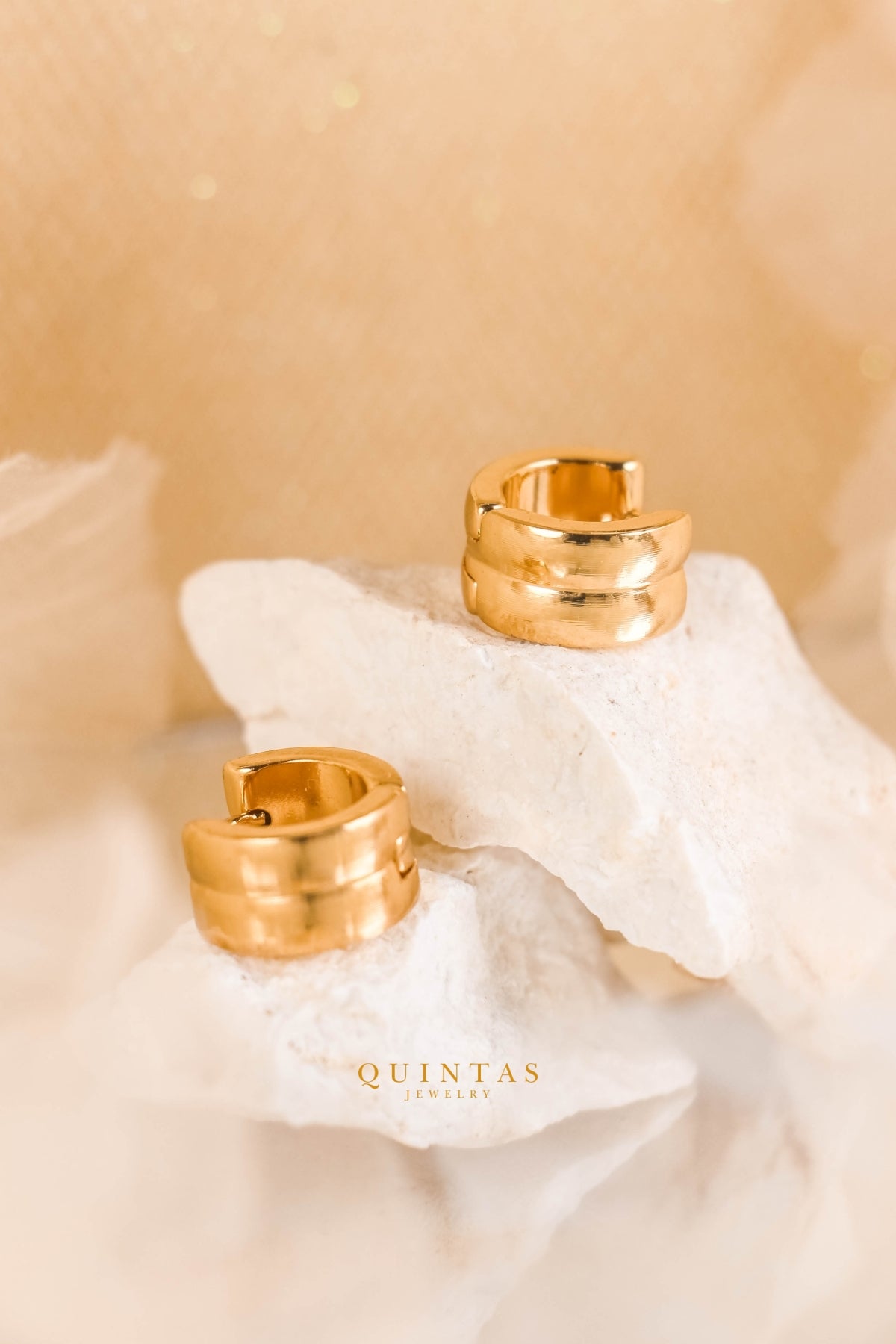 Selene Double Hoop Earrings