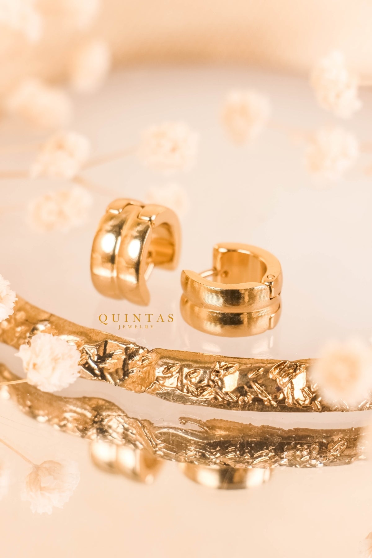 Selene Double Hoop Earrings