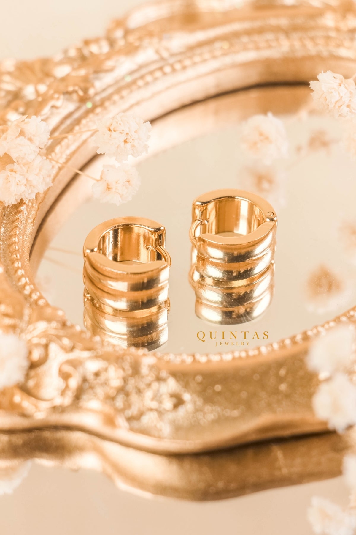 Selene Double Hoop Earrings
