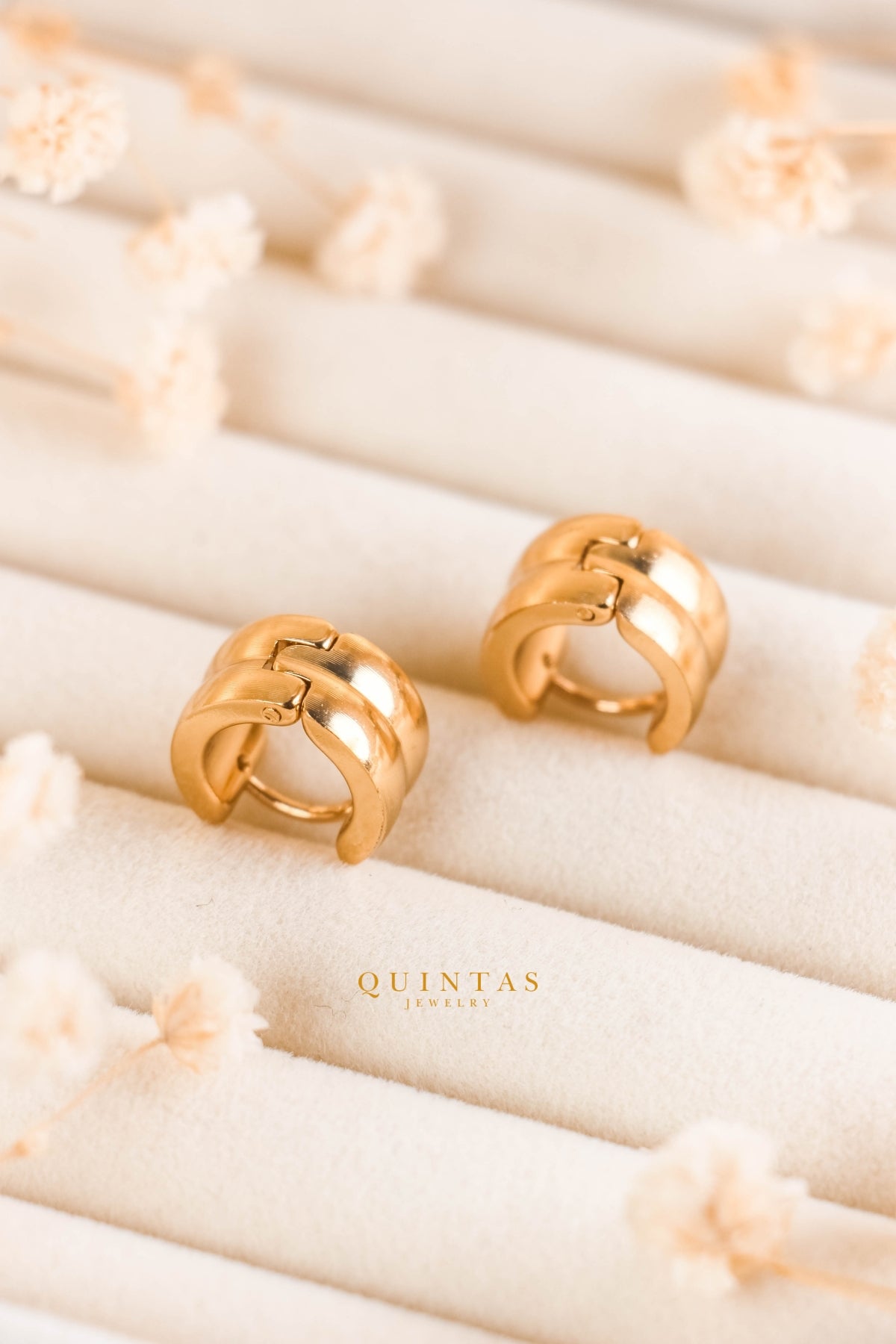 Selene Double Hoop Earrings