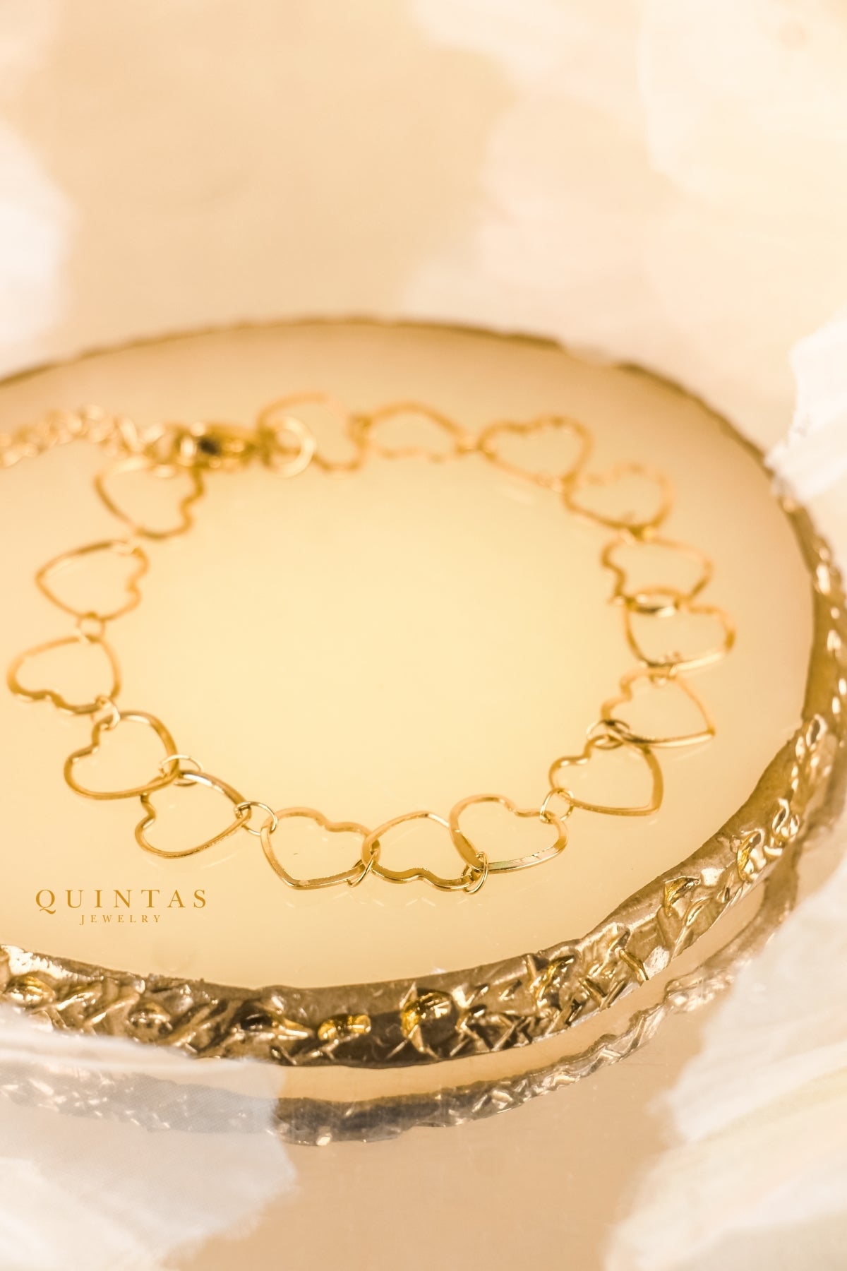 Mia Heart Chain Bracelet