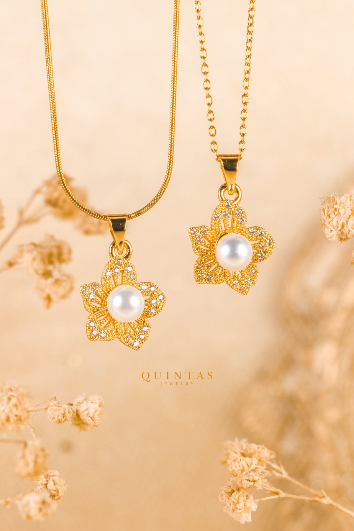 Lunara Flower Bloom Necklace