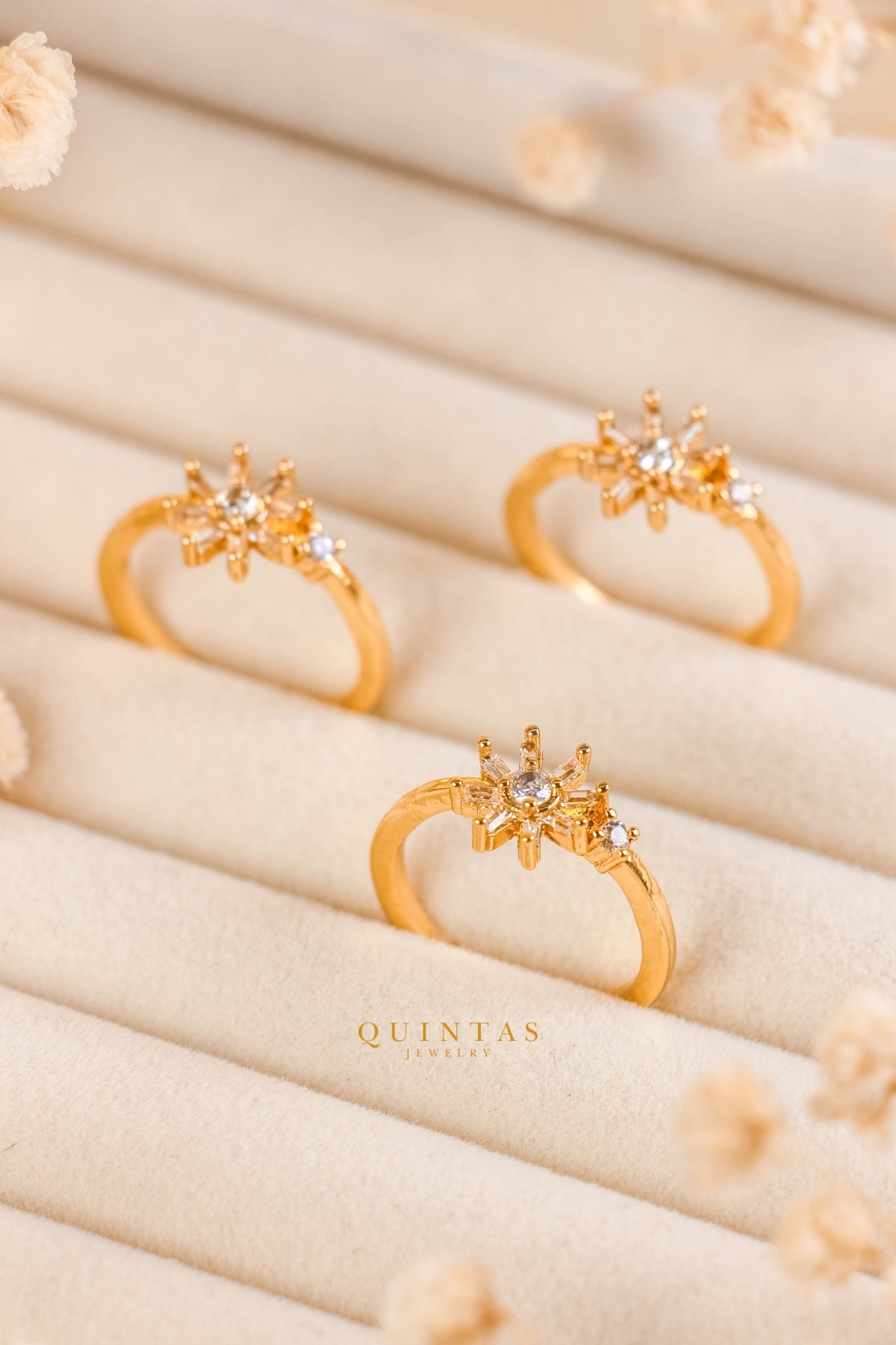Ellie Sun Diamond Ring (Adjustable)