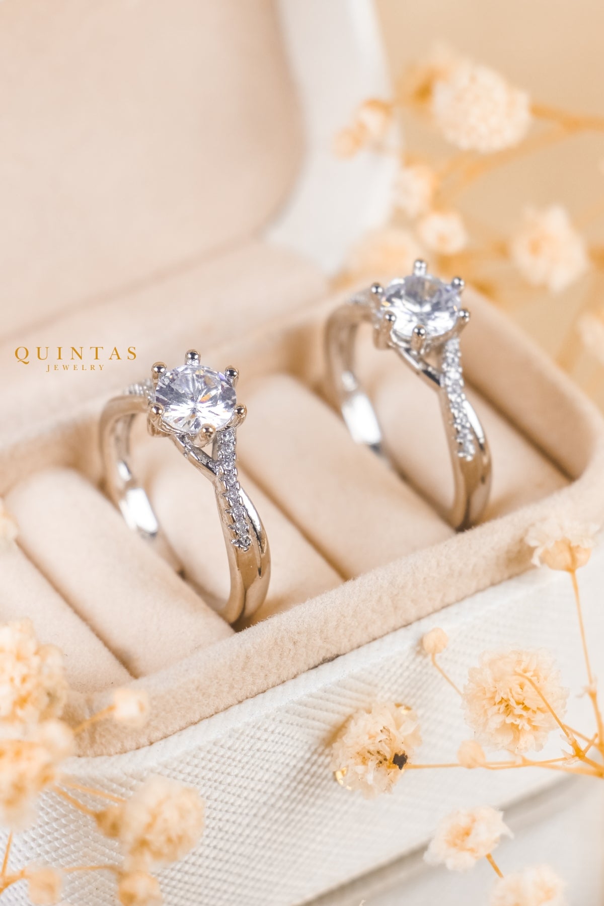 Lucia Promise Silver Ring (Adjustable)