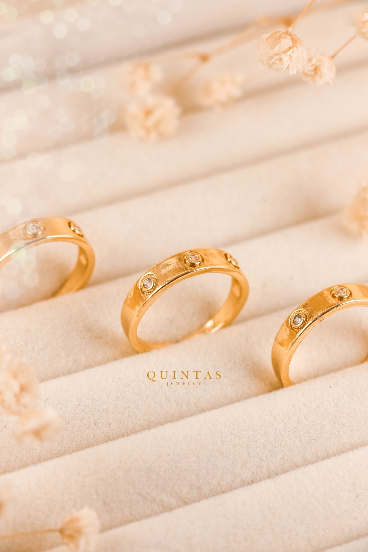 Luxury Diamond Band Ring (Adjustable)