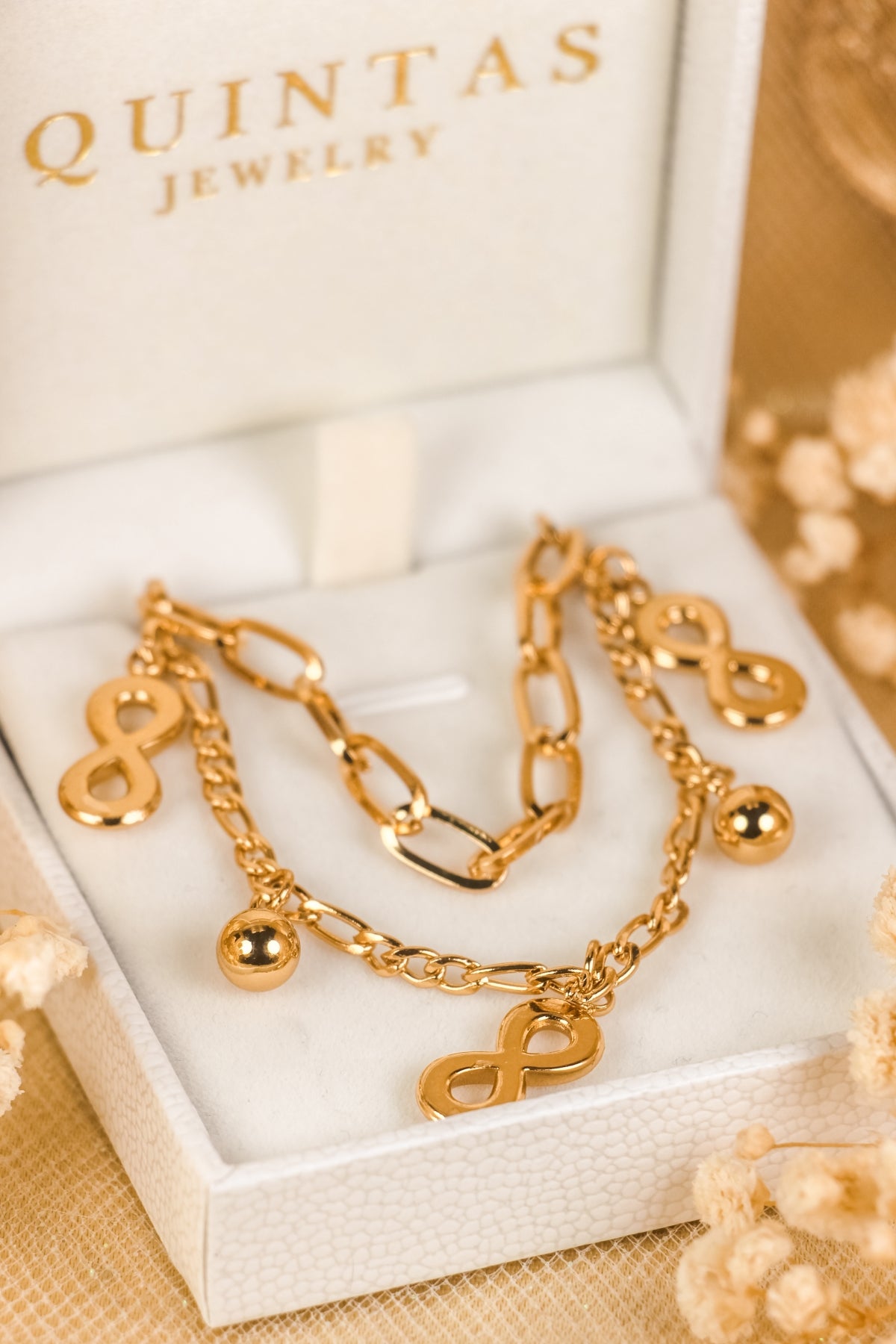 Infinity Layered Bracelet
