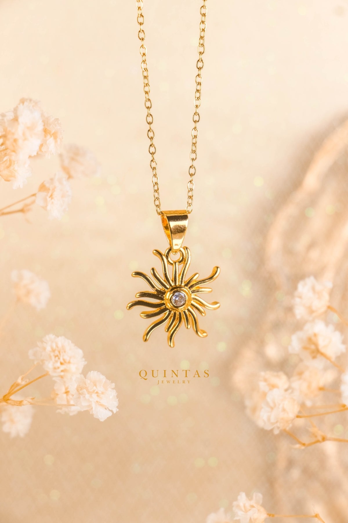 Tangled's Celestial Sun Necklace