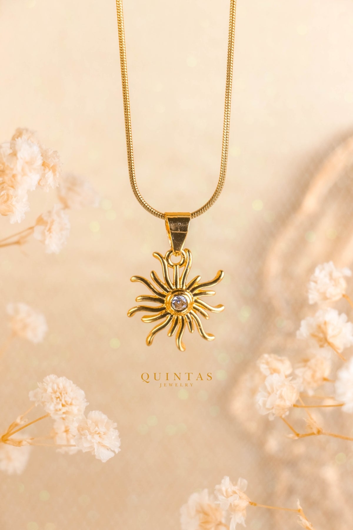 Tangled's Celestial Sun Necklace