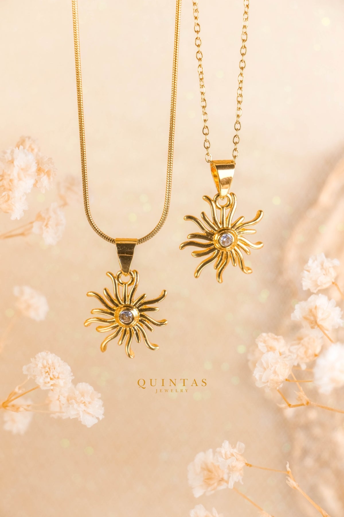 Tangled's Celestial Sun Necklace