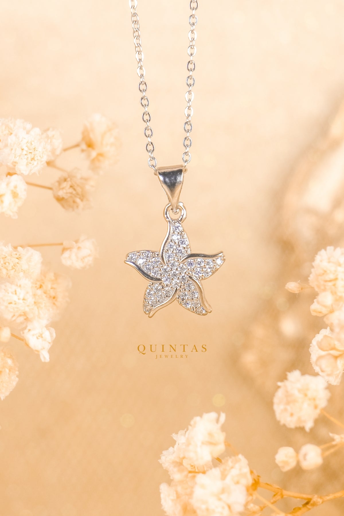 Mirelle Star Silver Necklace