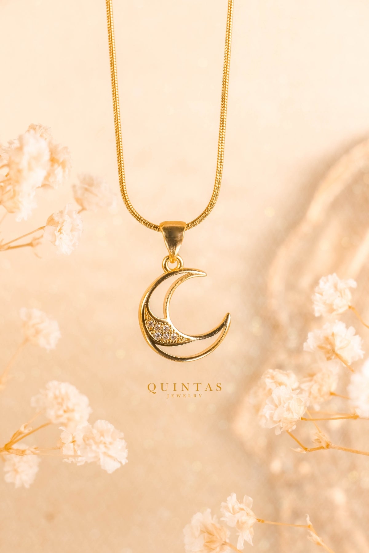 Mika Moon Necklace