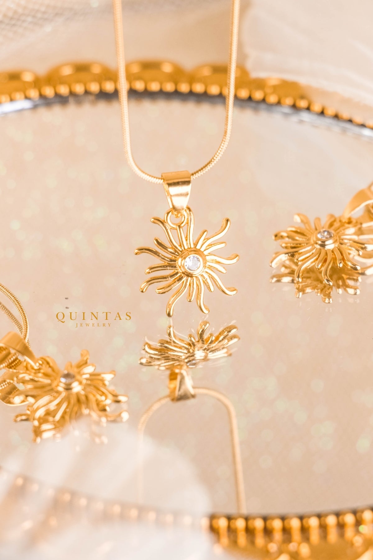 Tangled's Celestial Sun Necklace
