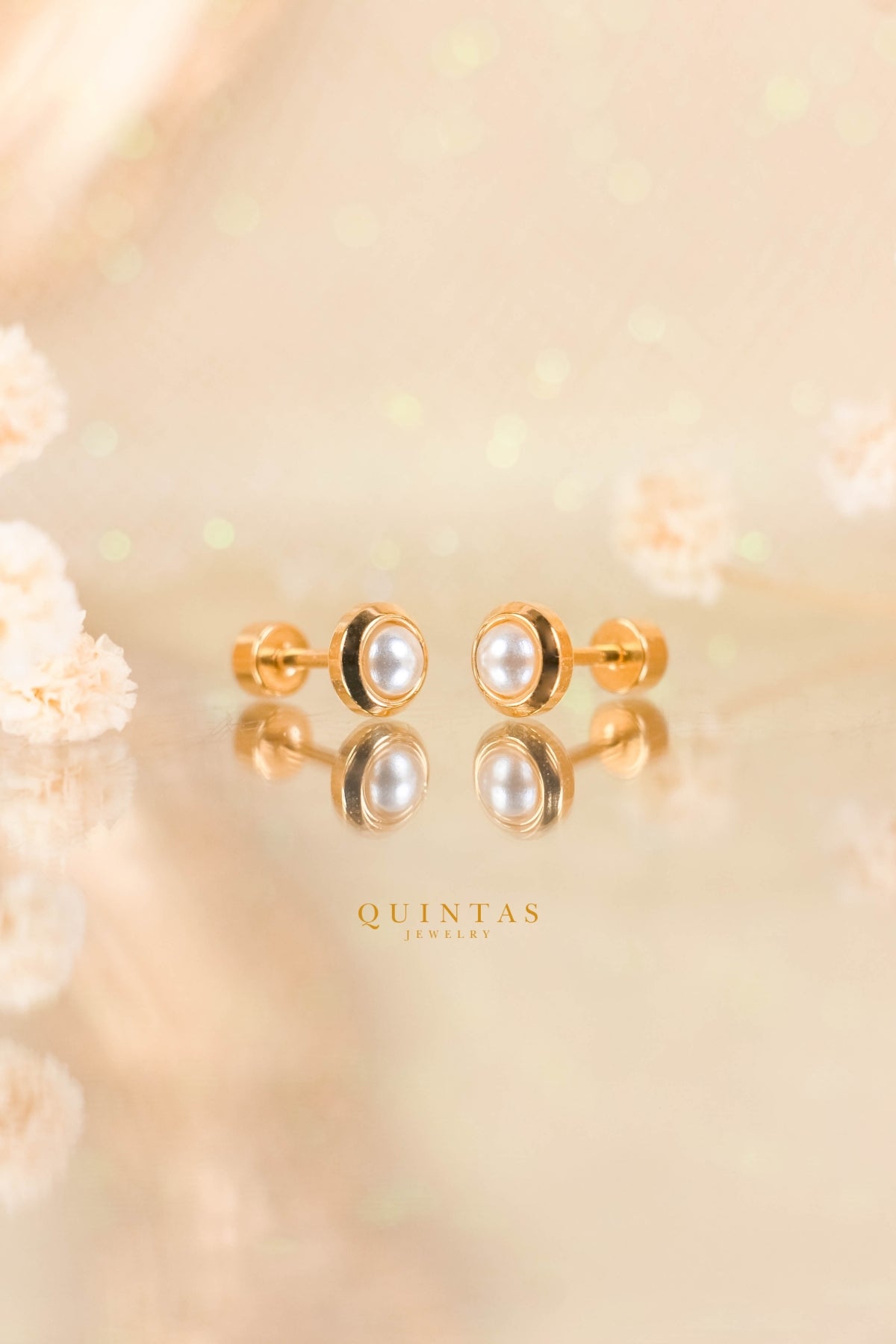 Marina Pearl Stud Earrings