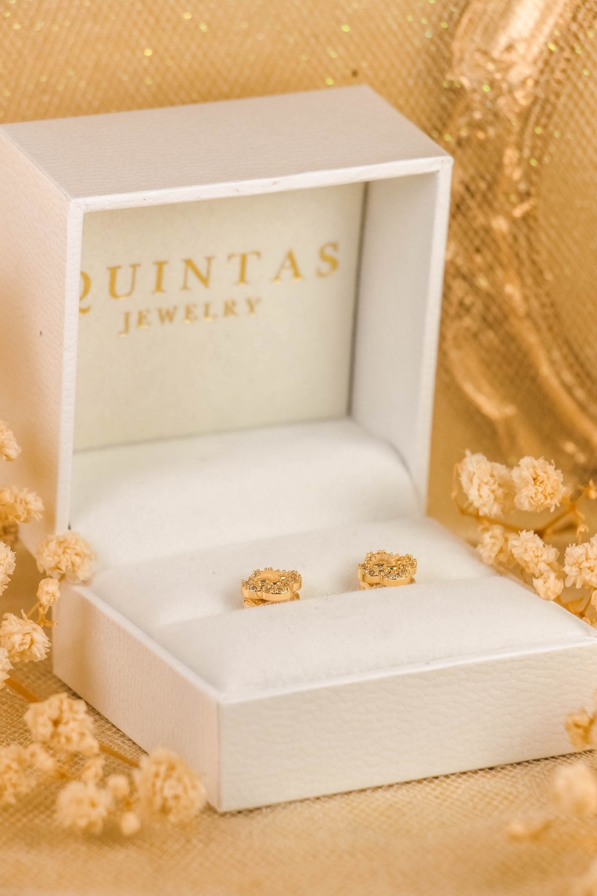 Clara Clover Stud Earrings