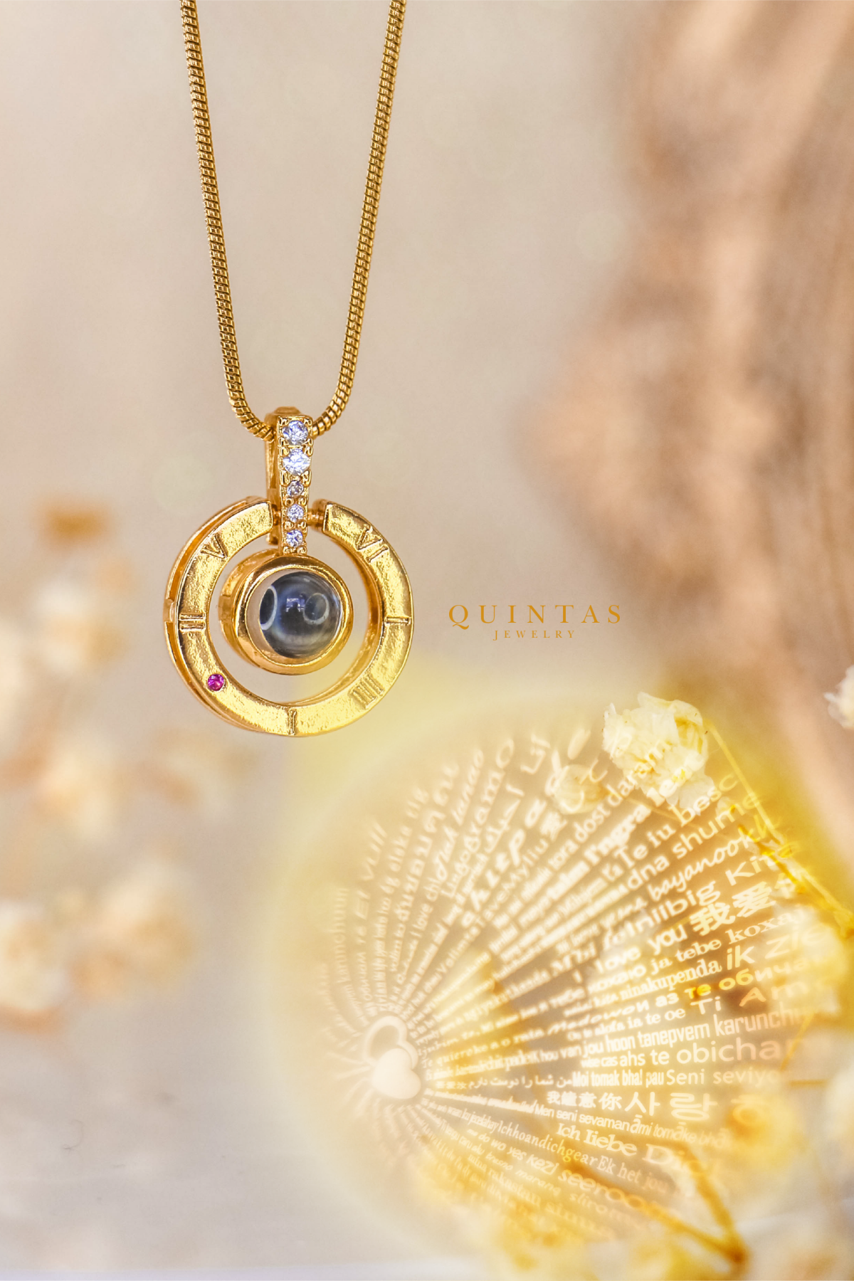 Ily in new arrivals 100 languages necklace