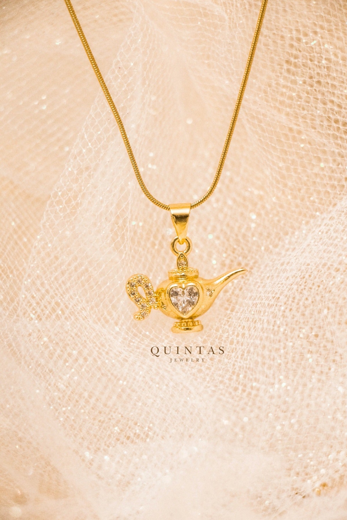 Aladdin Wish Lamp Necklace